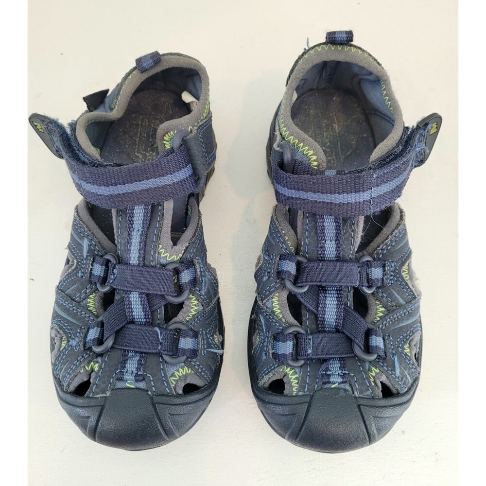 Kids Toddler Size 10M Merrell Hydro Hiking Sandals Kids Unisex Navy Green